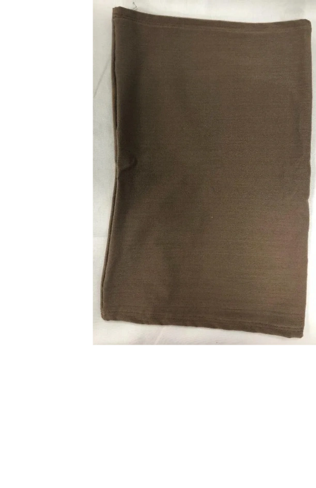 Cold Weather Neck Gaiter - Polypropylene - 14" Made per DOD design.  Color: Coyote Brown.  Size: Uni