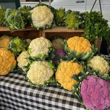 Rainbow Cauliflower