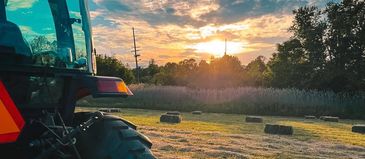 Hauser hill farm field. 