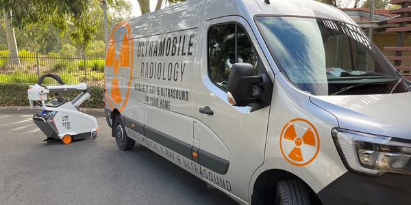 On the road performing Mobile X-Ray in Adelaide