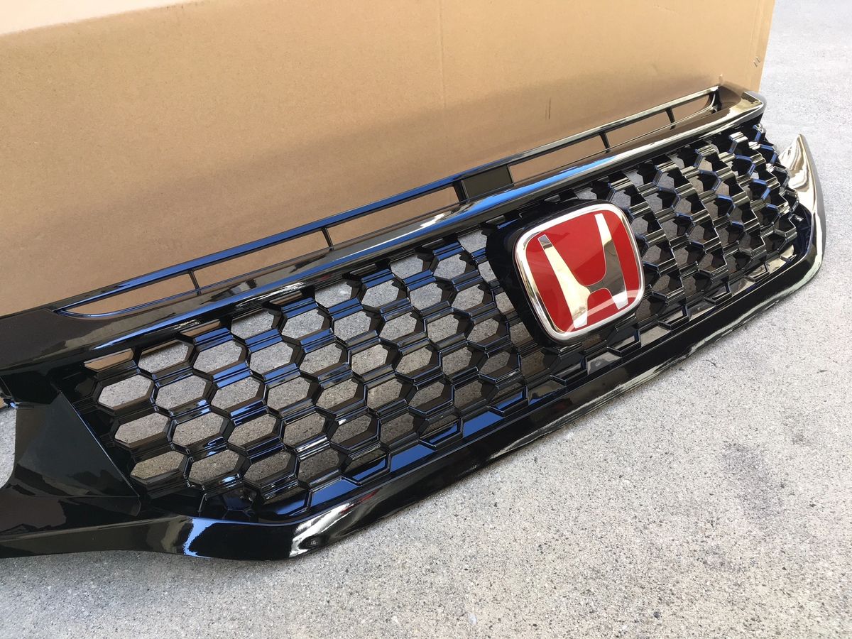 10TH GEN CIVIC HIGH FLOW COOLING GRILL (RED) FK8/FK7/FC3/FC1