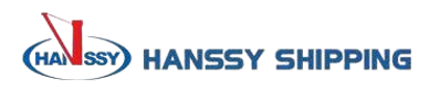 Logotype of Hanssy Shipping company.