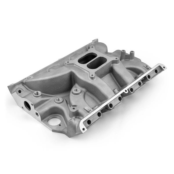 Ford FE 361 390 427 428 Low Rise 4V Aluminum Intake Manifold [Satin]