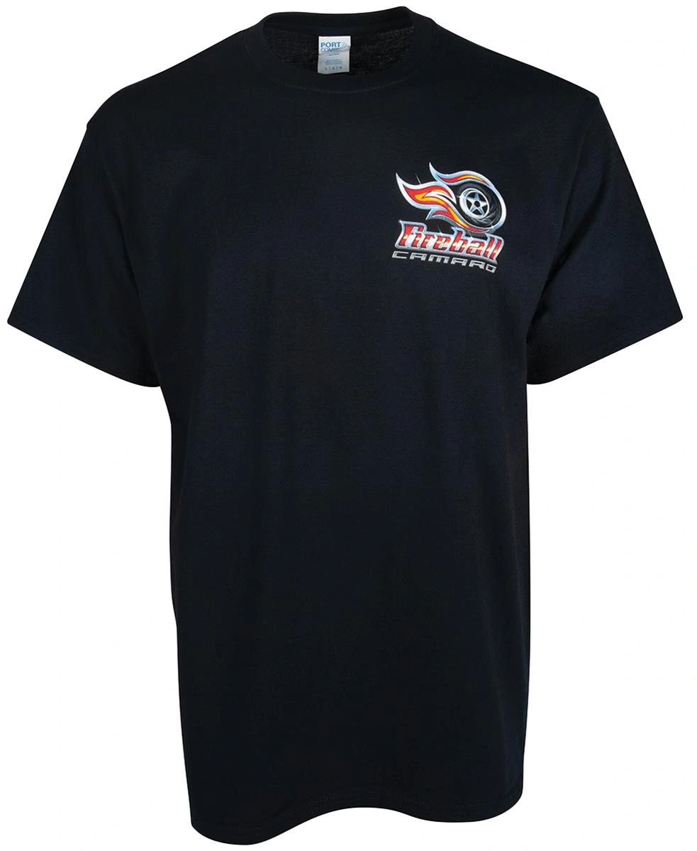 Ryan Martin Fireball Camaro ZL1 T-Shirt Black Street Outlaws