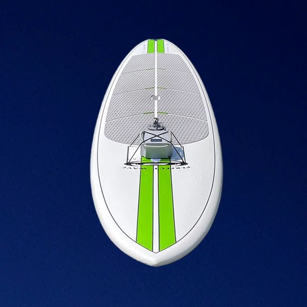 Electric standup paddleboard (electric SUP) by Firefly SUP Drives. 