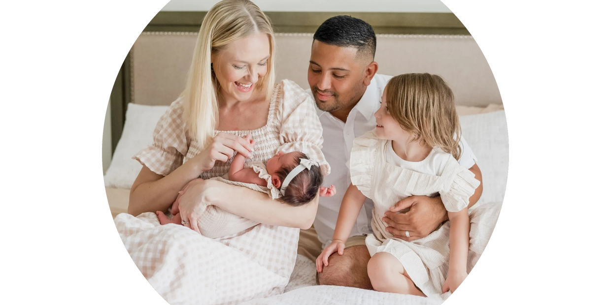 The founder of Remzo and her family.