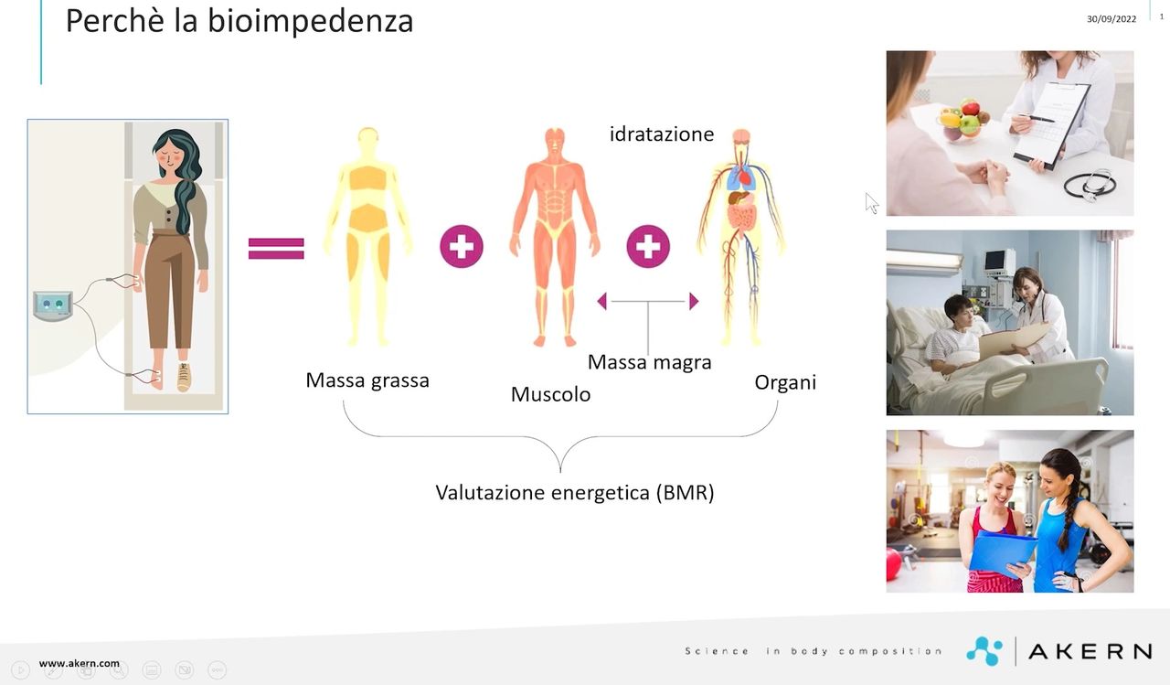 bioimpedenziometria analisi della composizione corporea