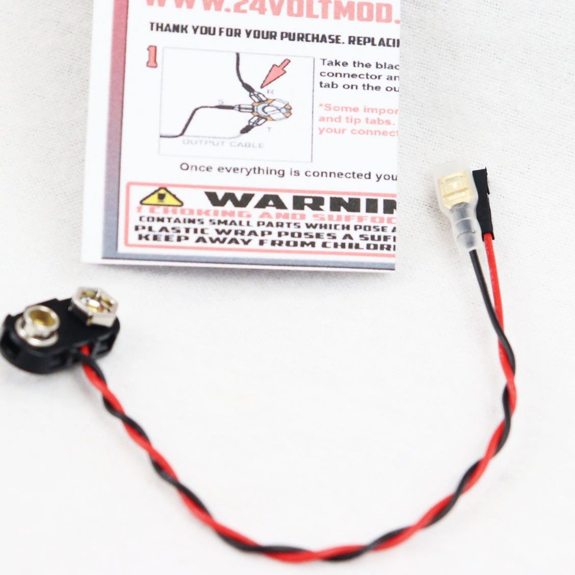 Replacement 9 Volt Battery Connector for EMG Solderless Quick Connect