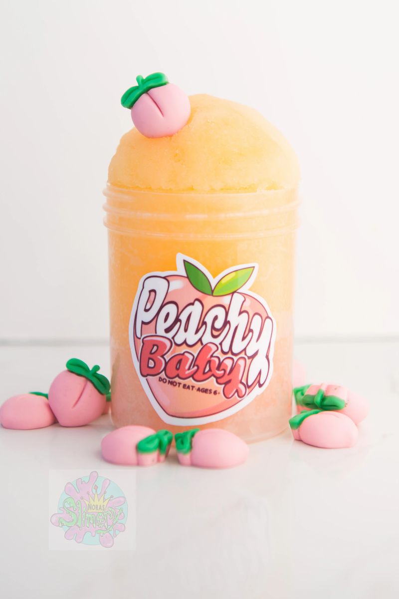 PEACHY BABY Icee Cloud Slime