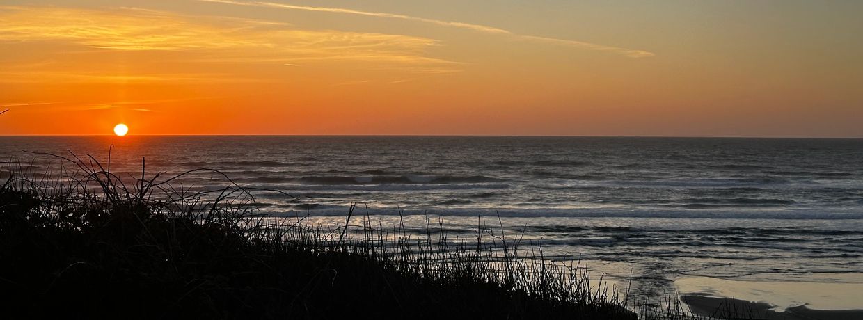 A beautiful sunset at Beverly Beach