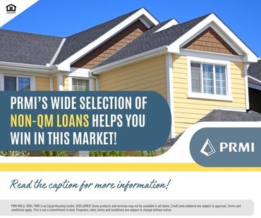 We are dedicated here at PRMI to matching our borrowers to the right program to fit their needs. 