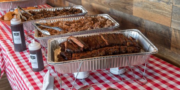 Local Smoke BBQ Catering, St. Louis Ribs, Pulled Pork