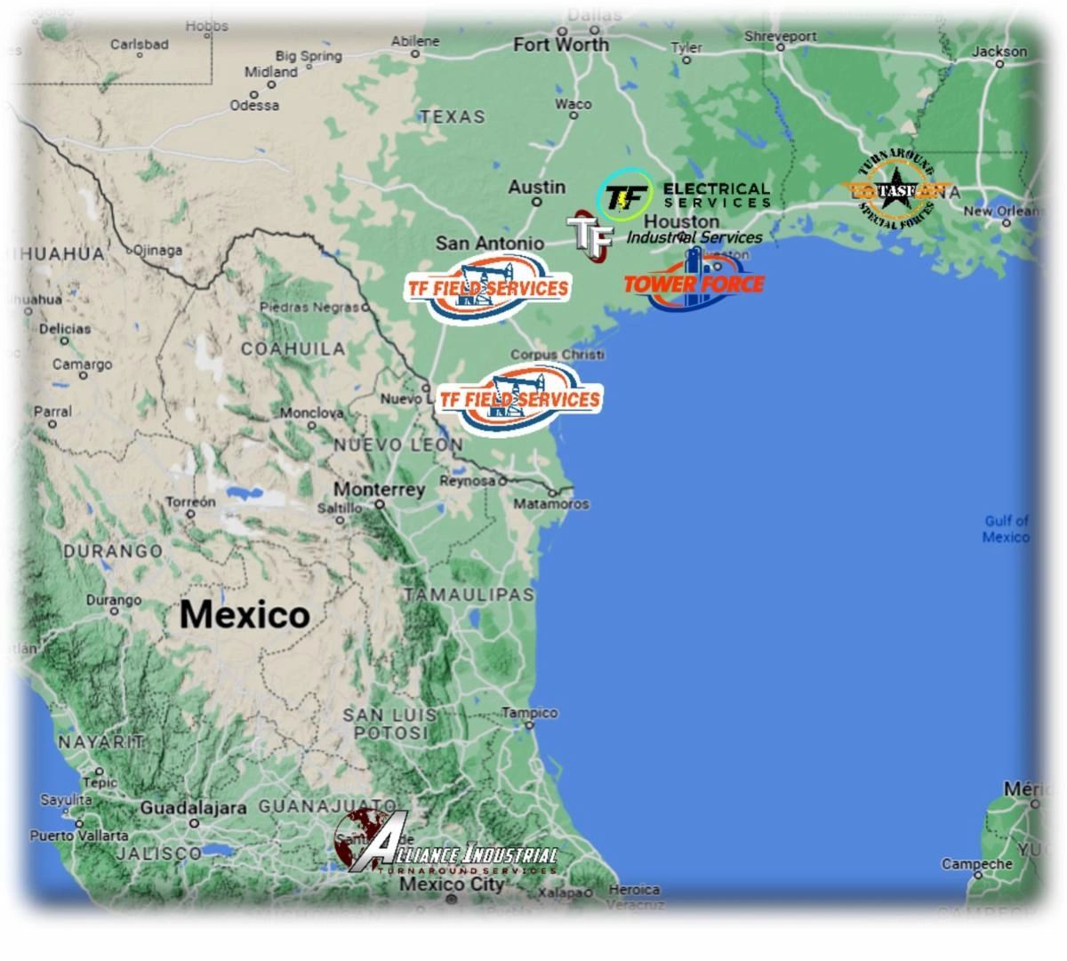 Tf Companies Locations