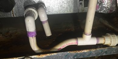 AC is leaking 