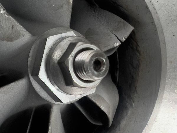 Turbocharger replacement and inspection.