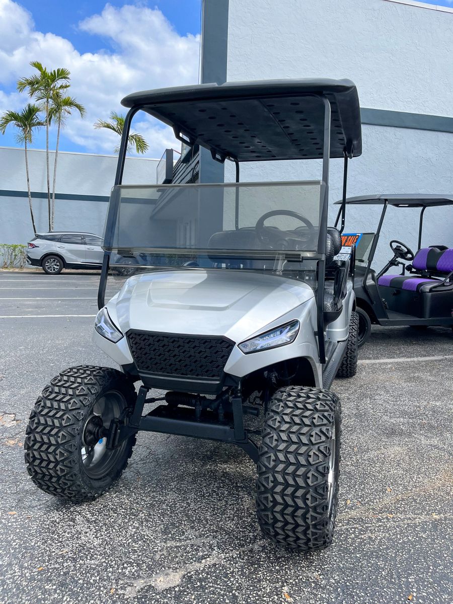 STREET LEGAL TITLED EZGO L6 GOLF CART GAS