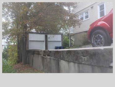 Failed Retaining Wall