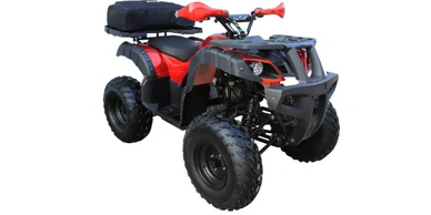 ATV, Coolster ATV, Utility quad, Red 4 wheeler, 150cc ATV, 3150DX-4 quad, Sacramento ATV Motors Inc.