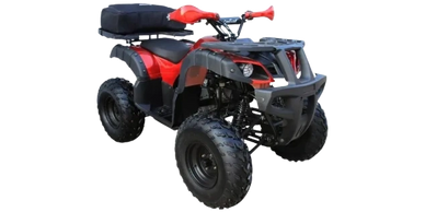 ATV, Coolster ATV, Utility quad, Red 4 wheeler, 150cc ATV, 3150DX-4 quad, Sacramento ATV Motors Inc.