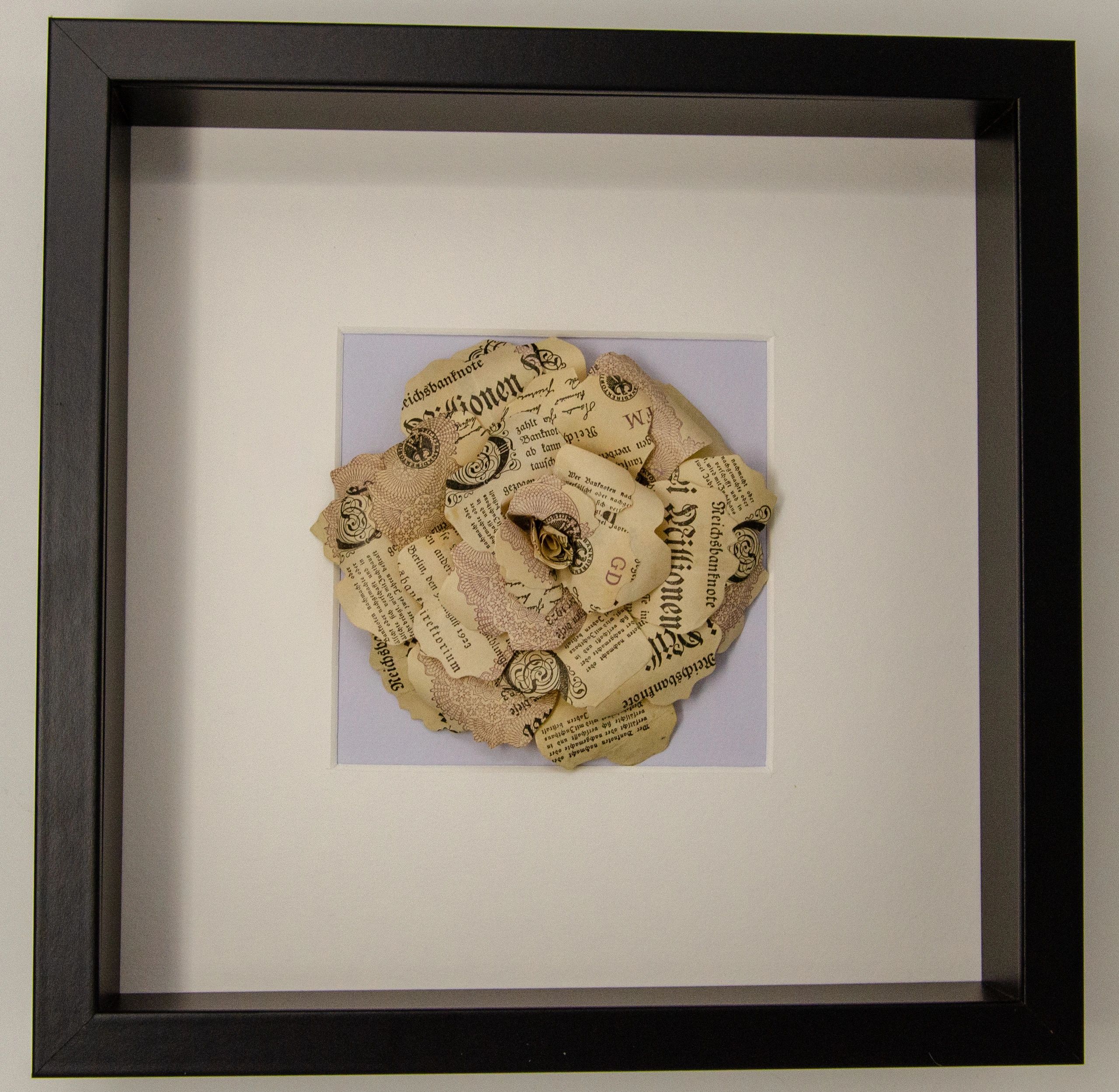 Vintage Banknote Rose — image 1