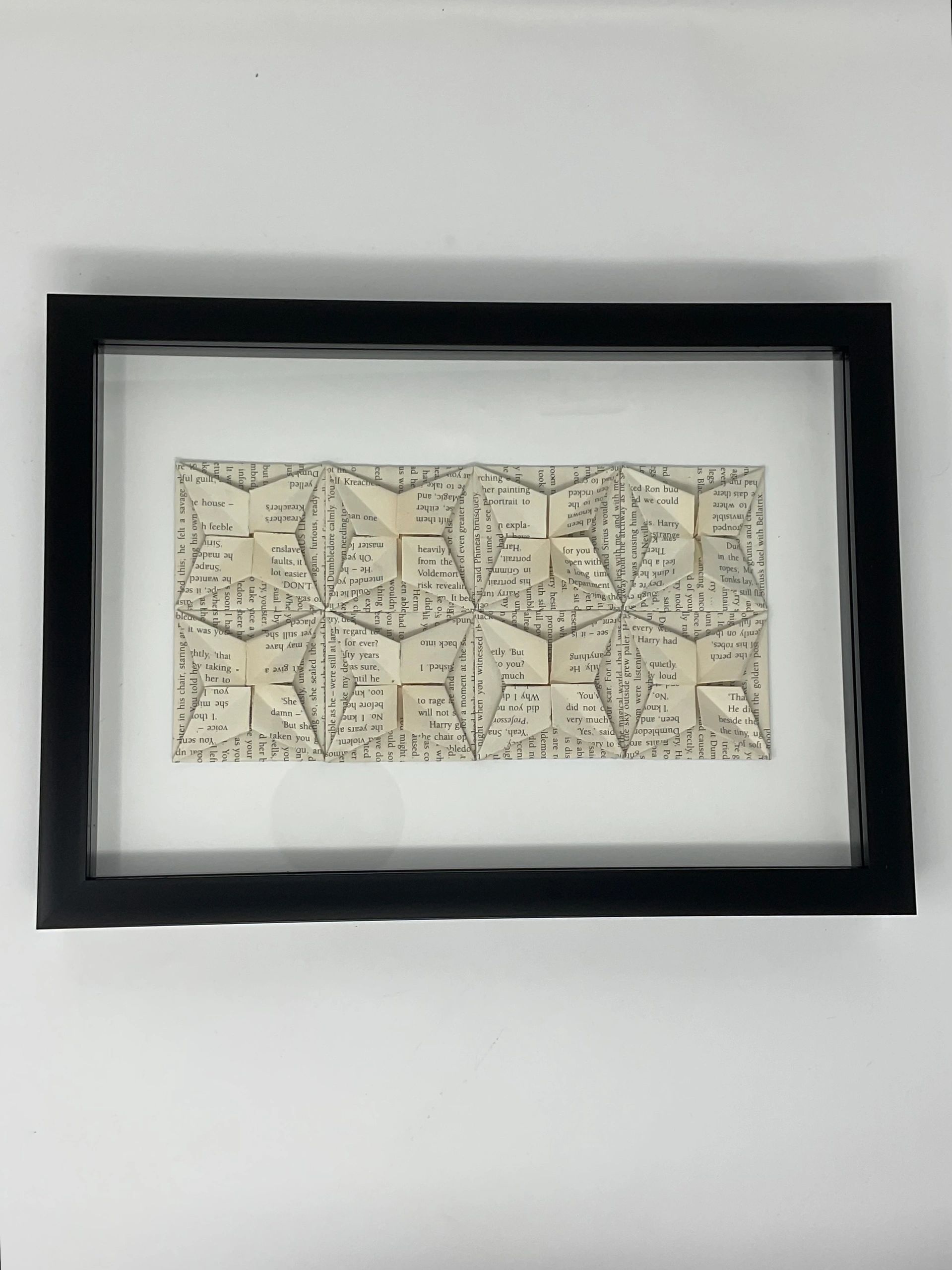 Folded Squares Frame — Harry Potter A4 — image 1