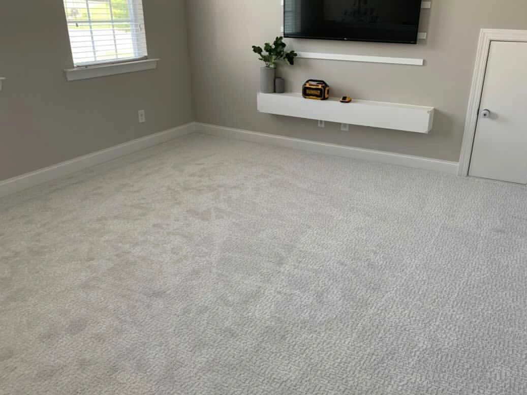 Carpet and flooring installation by M&M Flooring in Charlotte, NC.