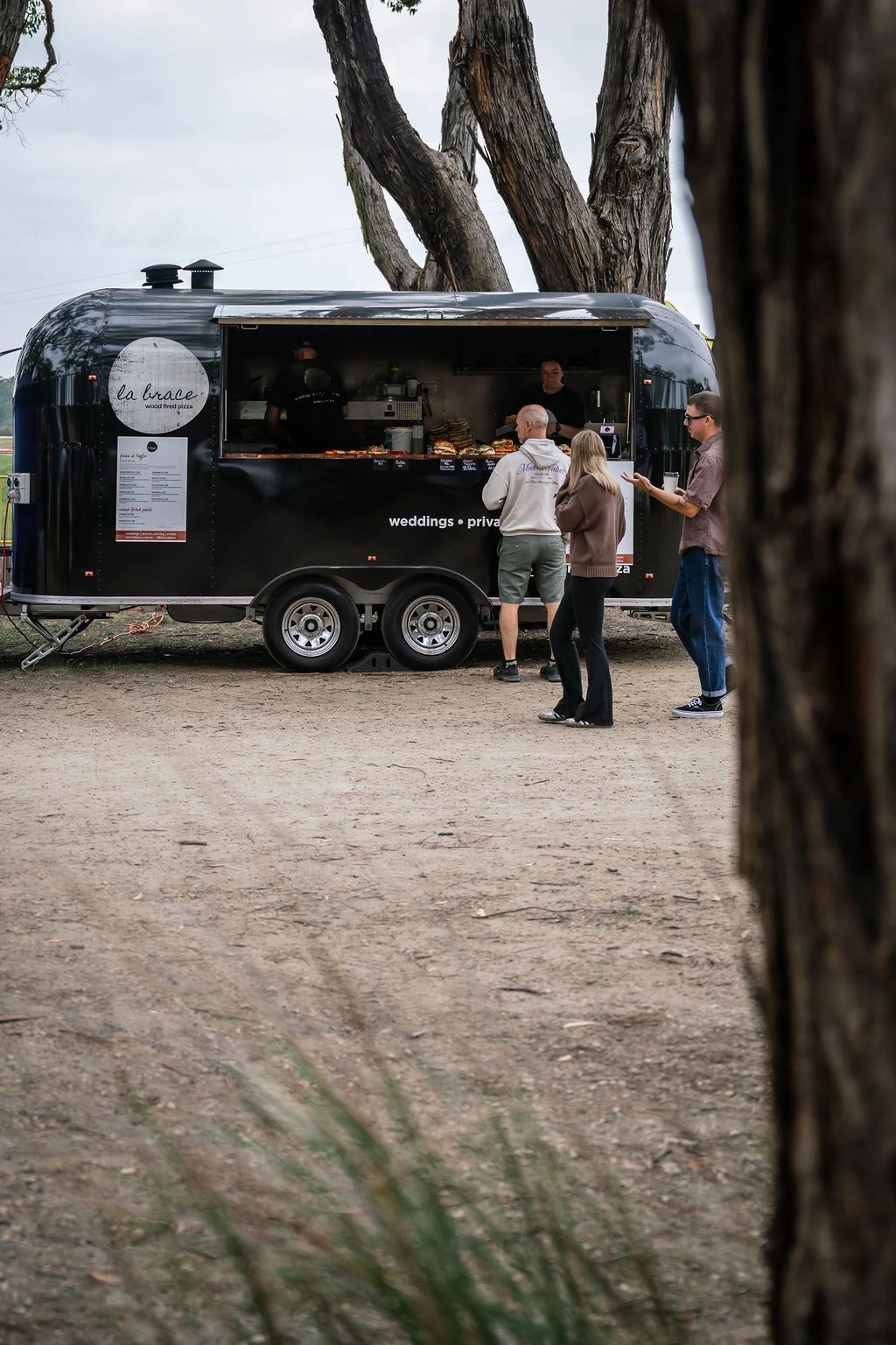 La Brace Wood Fired Pizza food truck
