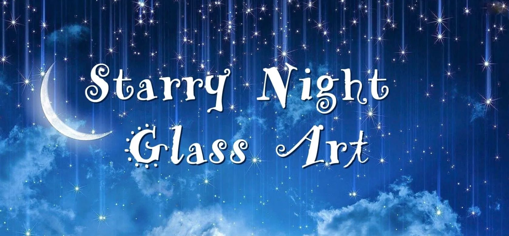 Glisten Glass Candle Starry Night | Dynasty Gallery