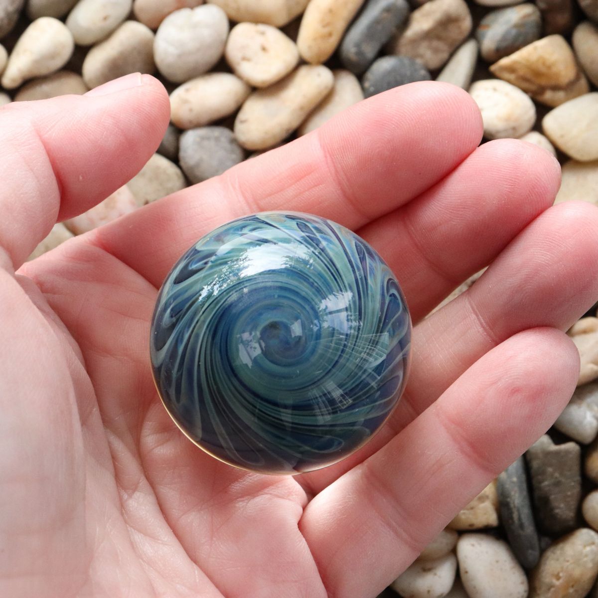 2" Memorial Mini Globes, Memorial Keepsake, Grave Markers, Glass