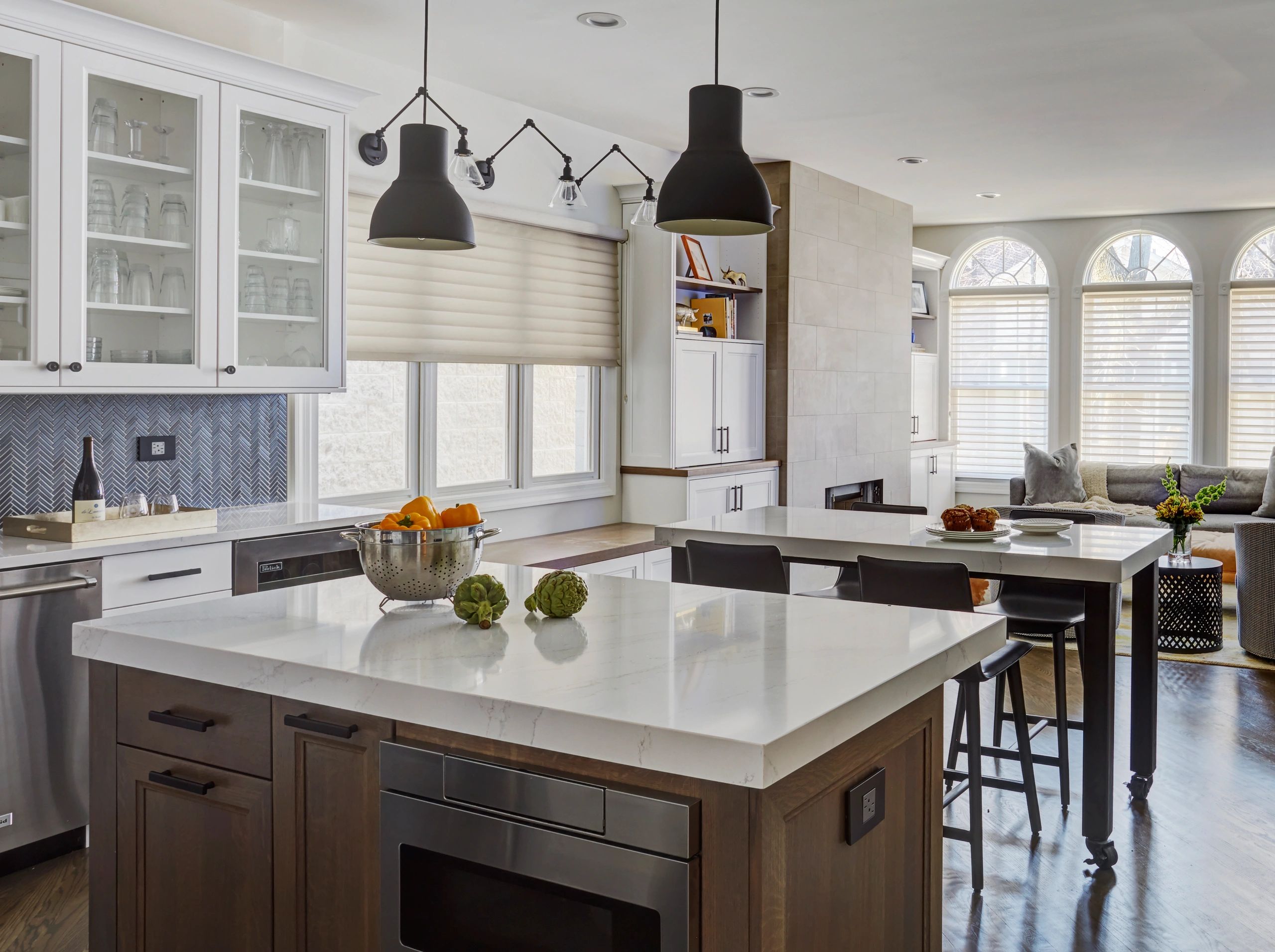 Dapper Construction Inc. Kitchen Remodeling, Custom Finishes