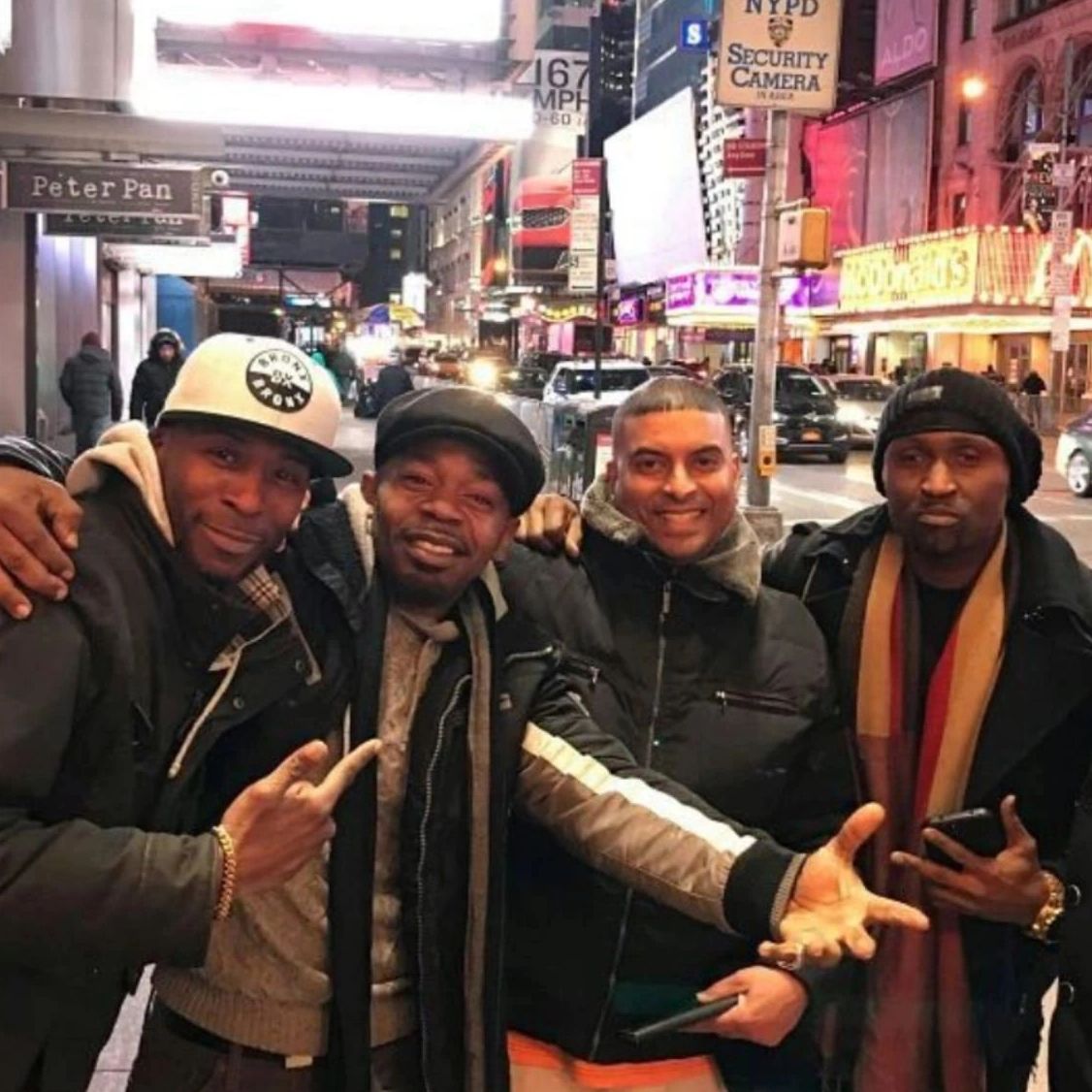 BTG Records owner with recording artist Ruff Endz