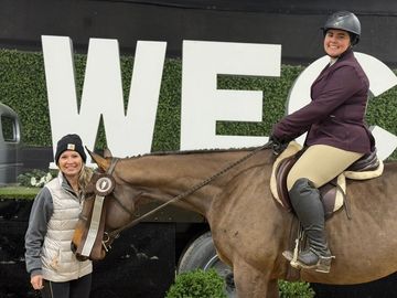 Kyra Helms aboard High School Dropout and Coach Caitlin Unterman at Winter in the Midwest 7, 2026