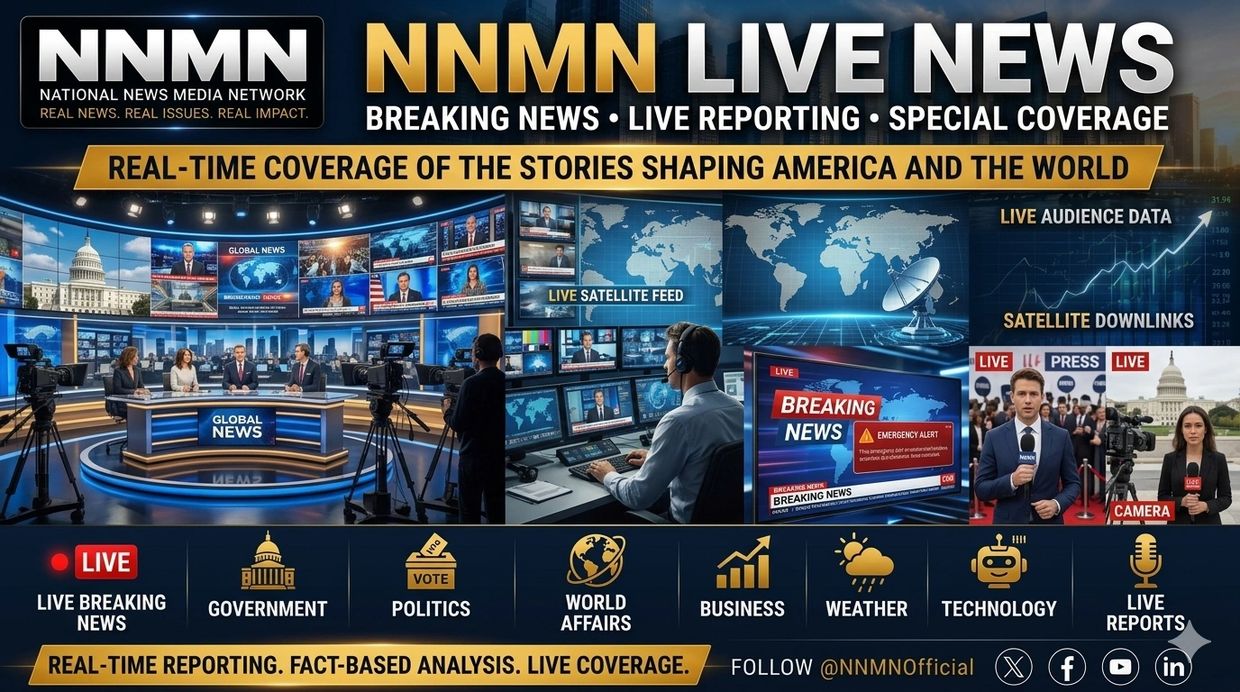 NNMN Live News delivers real-time breaking news, live reporting, and special coverage from National 