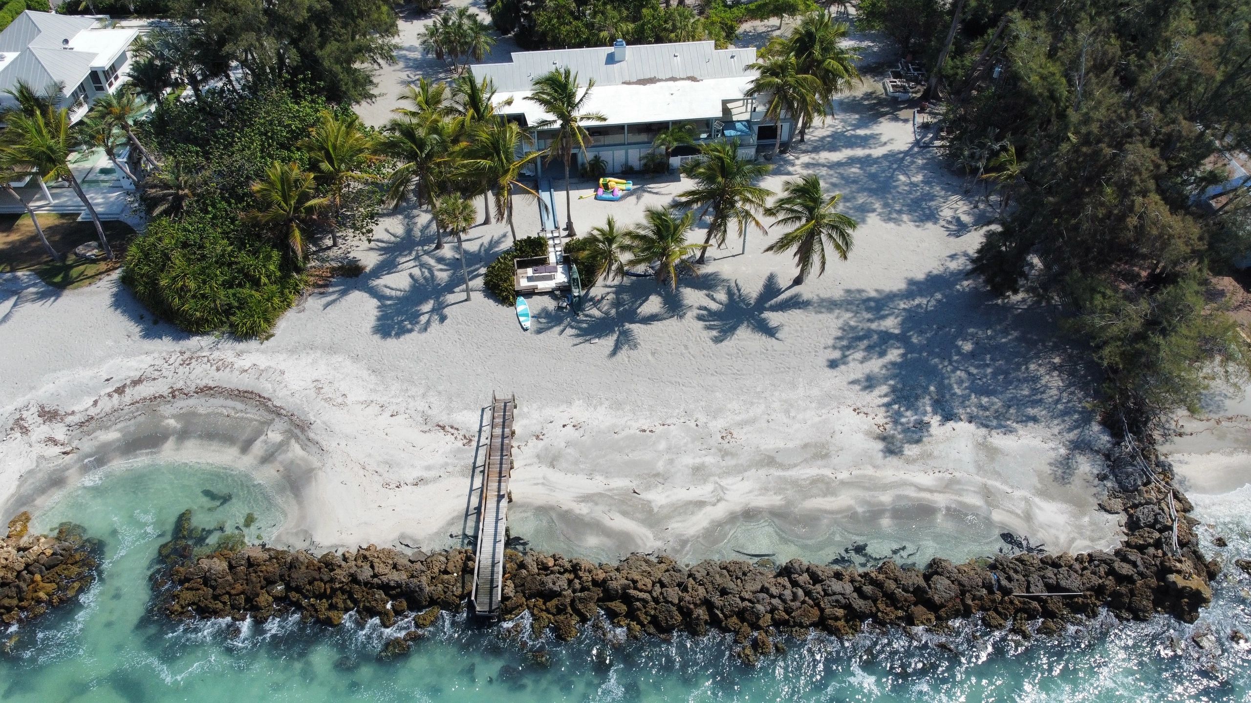 Siesta Key Florida Waterfront Beach Home For Sale