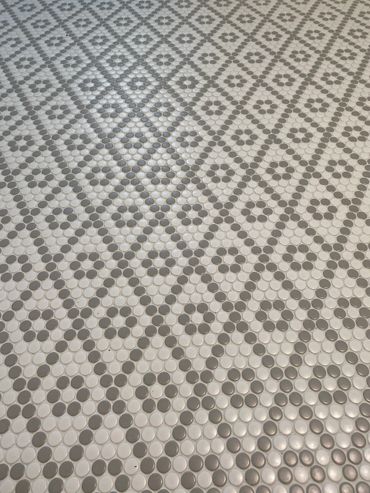 Tile installation 