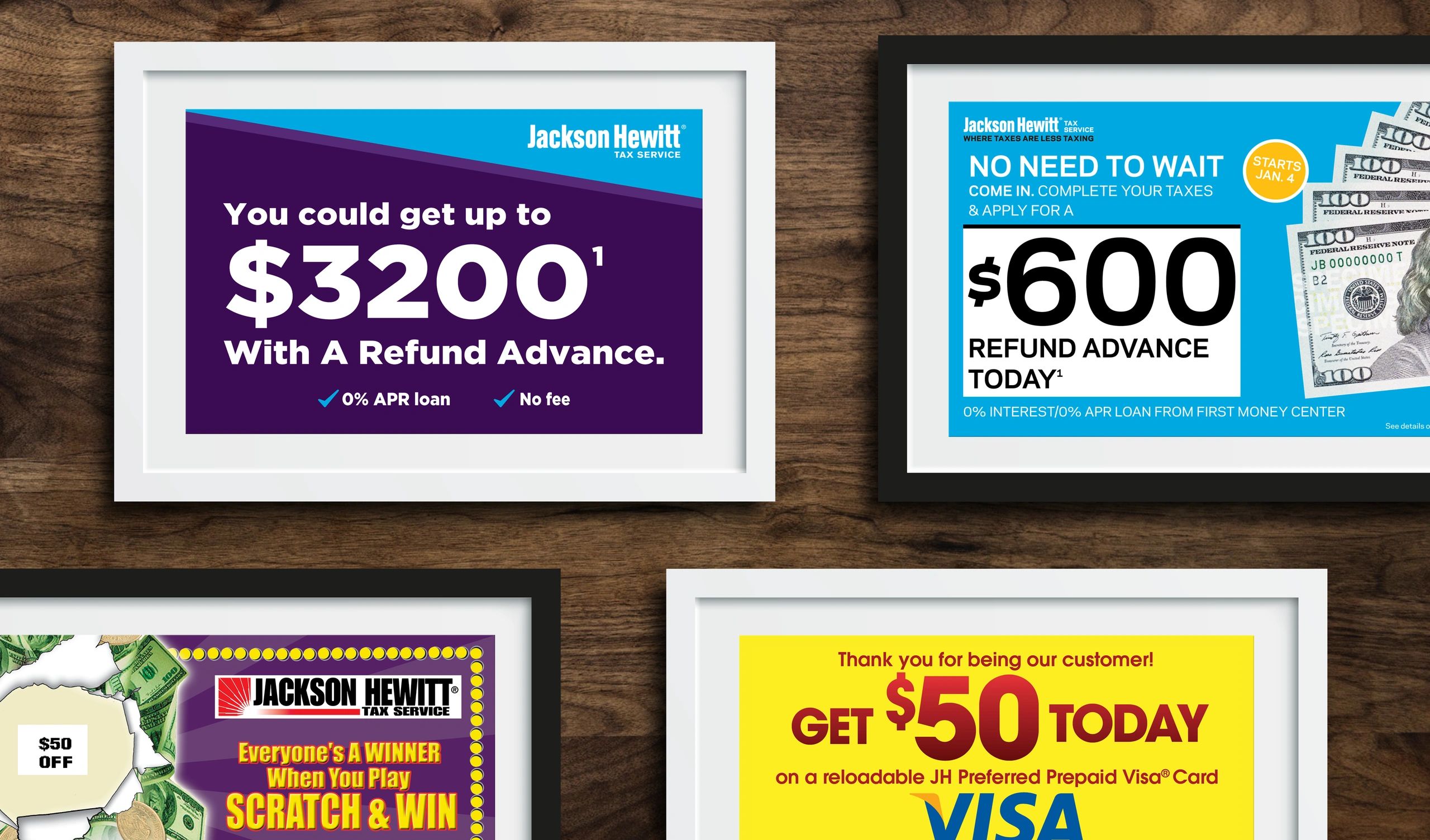 Printing Etc. | Jackson Hewitt© Advertising
