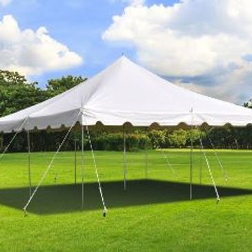 Event Tent 20x20 w/ White Cove