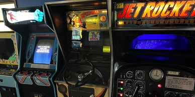Jet Rocket electromechanical arcade game.