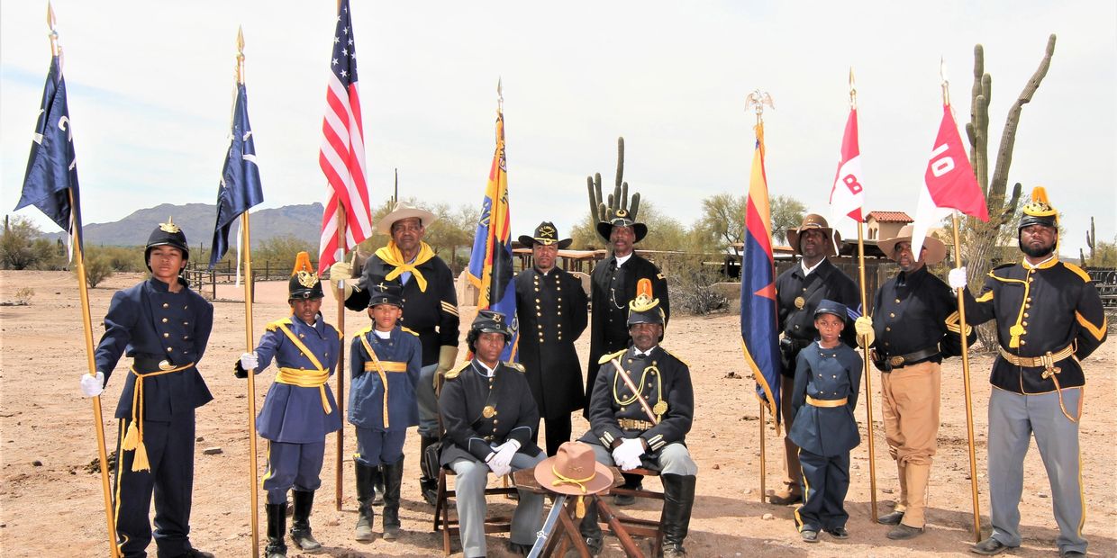Buffalo Soldiers of the Arizona Territory Re-enactors