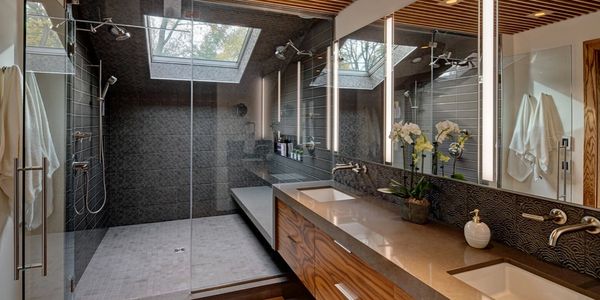 Modern Bathroom Renovation Charlottesville