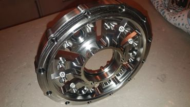 Top Fuel Nitro Harley Clutch Hat made with Titanium 6AL-4V (Grade 5)