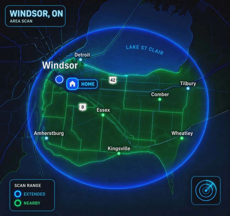 We proudly service Windsor, Tecumseh, Essex, LaSalle, Amherstburg, Harrow, Belle River, Lakeshore, Puce, St. Joachim & Woodslee, Kingsville, Cottam, Leamington, Comber, Tilbury, Lighthouse Cove, and Highway 401.