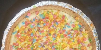 Fruity pebble® cheesecakes