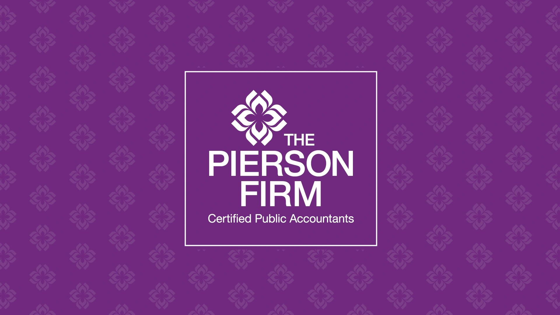 Logo for The Pierson Firm, Certified Public Accountants.
