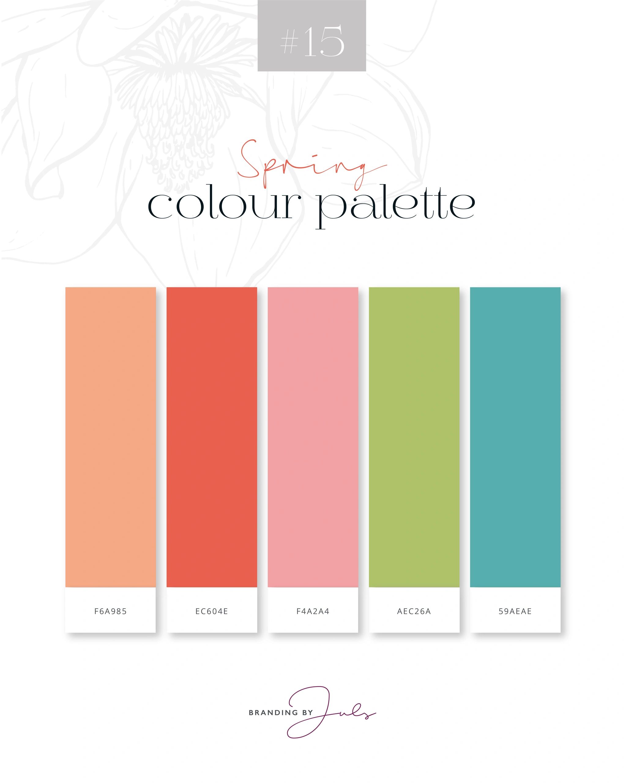 20 beautiful seasonal colour palettes for your branding