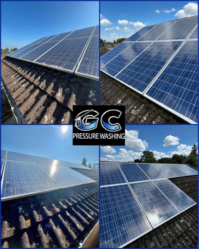 GCPW Solar panel cleaning