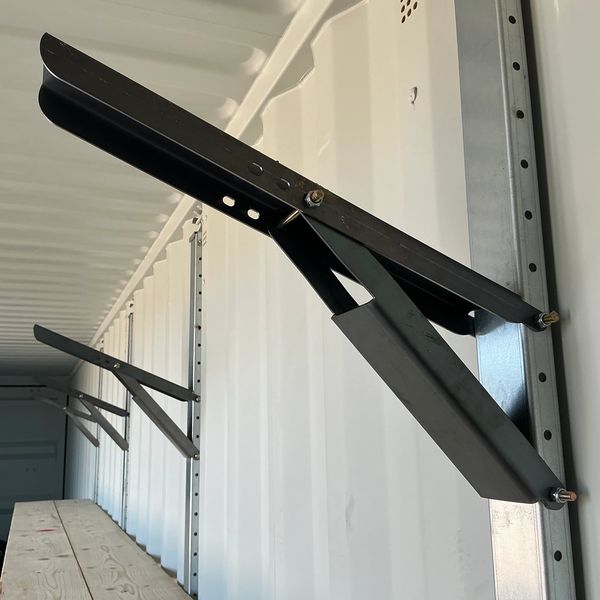 Shelf brackets for Shipping Containers