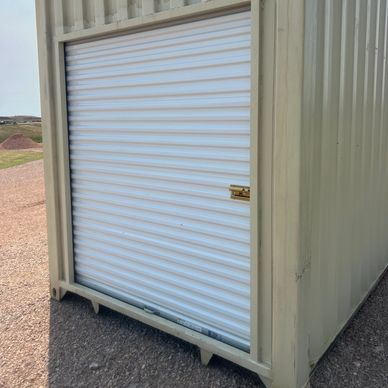 Shipping Container modification done by STORAGE PLUS CONTAINERS.  We deliver Containers to Sturgis