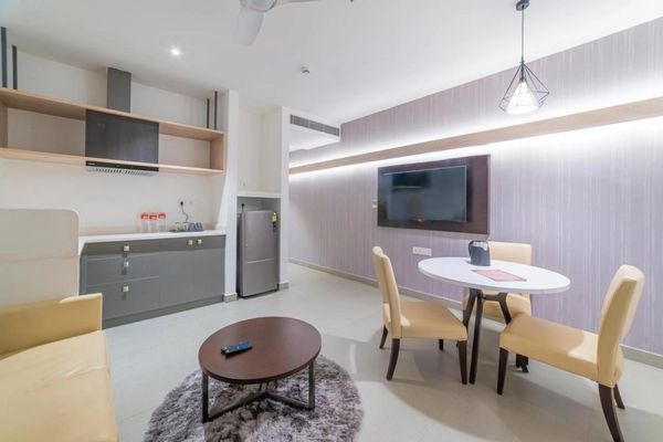 1BHK Living room