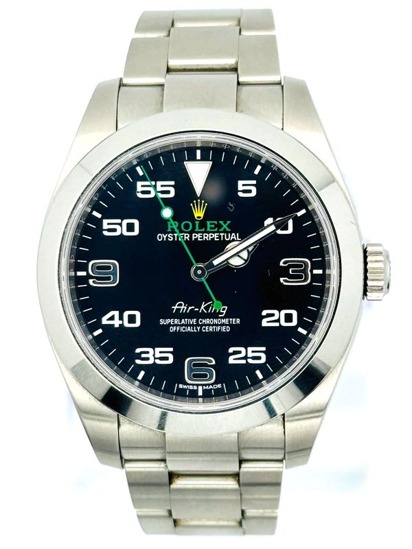 Soldier shot of ROLEX AIR-KING 116900